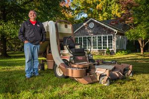 Aaron Godsey, owner of Godsey Lawn Care