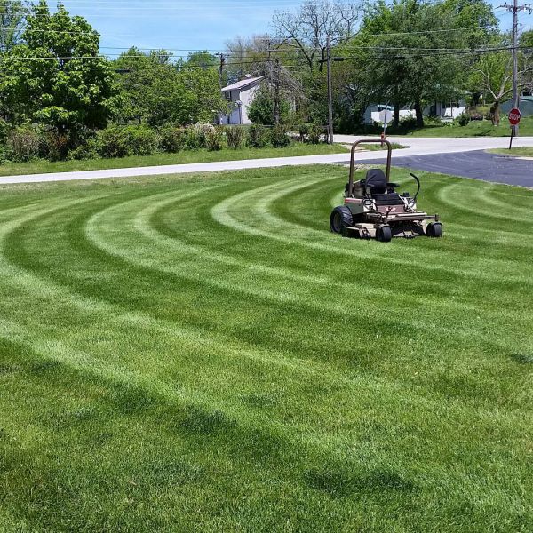 Mowing Patterns Lawn Stripes Zero Turn Mower