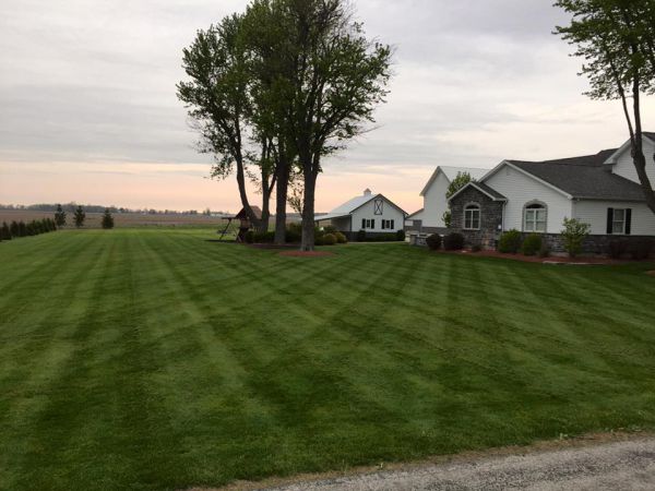 Mowing Patterns Lawn Stripes Zero Turn Mower