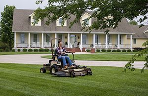 New Year, New Lawn, Grasshopper Mower